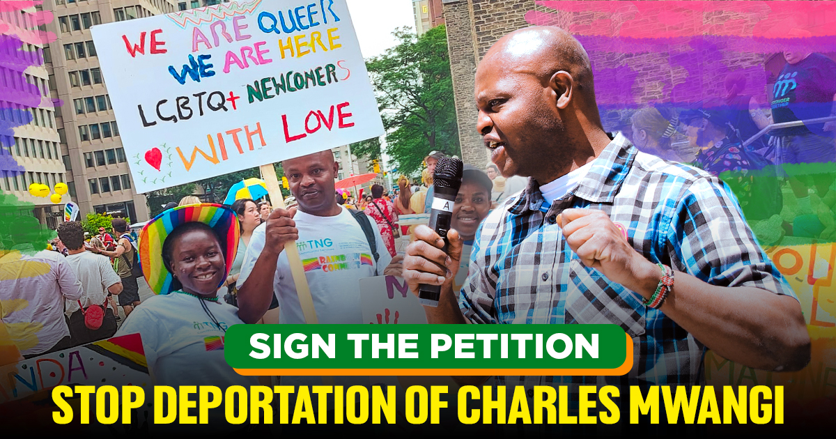 Stop Charles’ Deportation to Homophobia & Death! 