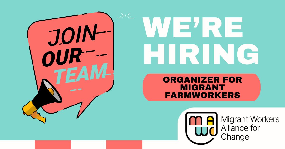 Job Posting: Spanish-Speaking Farmworker Organizer