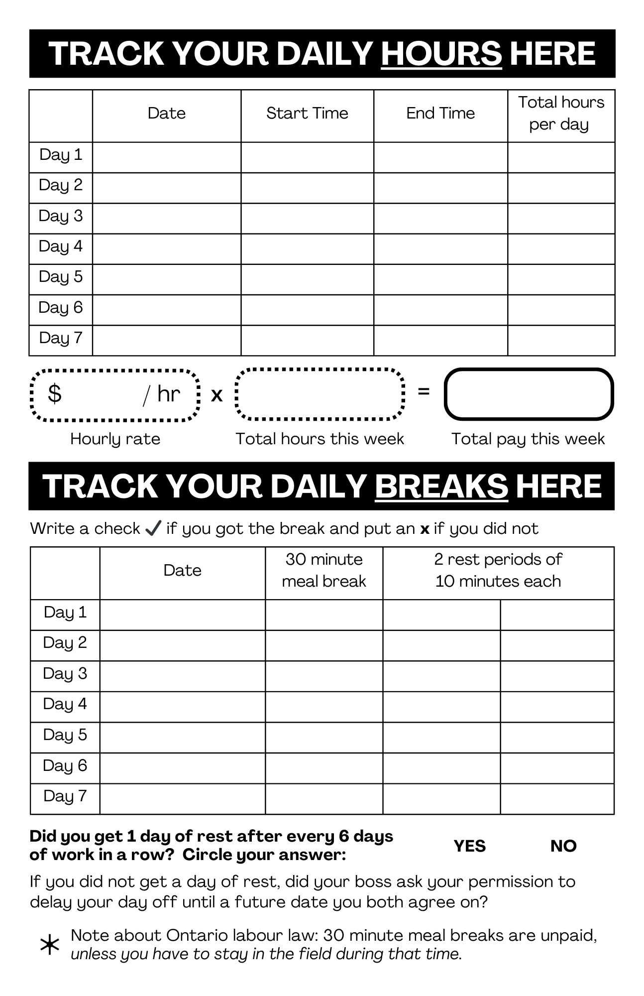 Order Form for Informational Workbooks for Seasonal Workers - Migrant ...