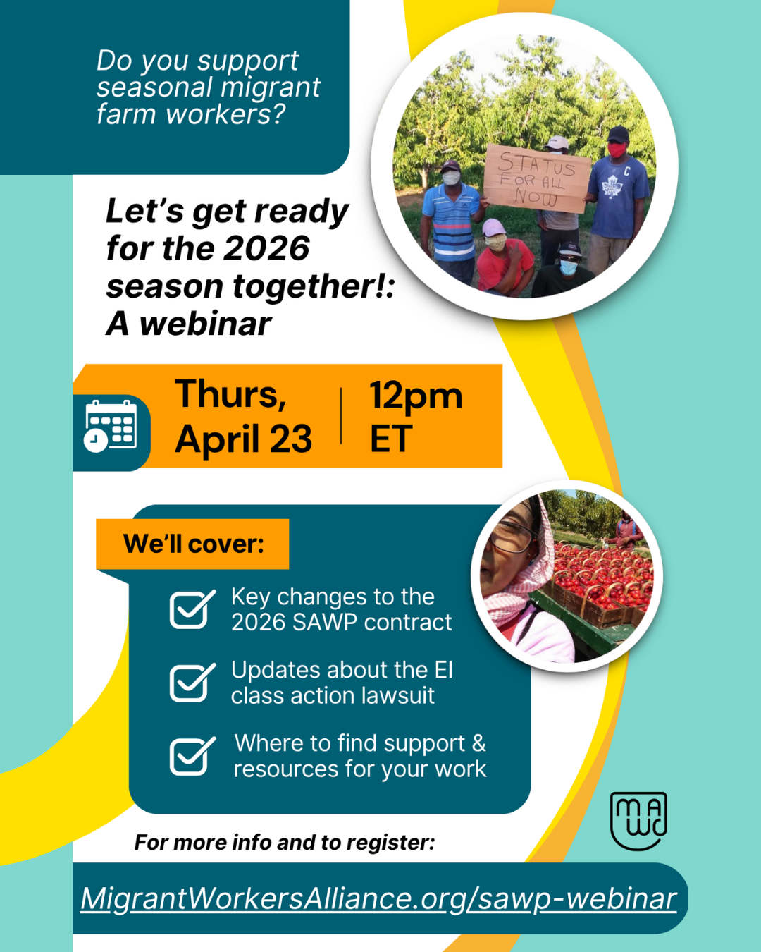 Webinar registration: Preparing Together for the 2026 Season