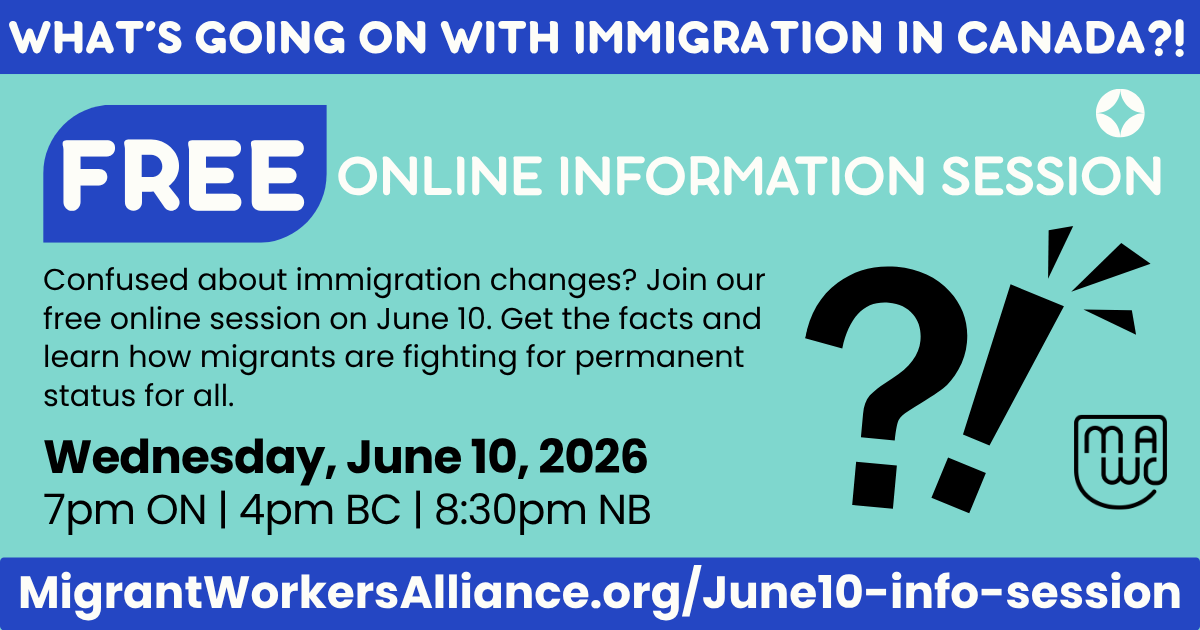 Recent immigration changes: Free online information session